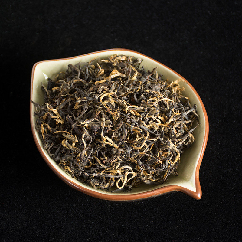 云南梁河回龙茶明前茶叶工夫红茶特级散装浓香耐泡早茶下午茶调饮