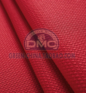 DIY刺绣布料：DM122法国DMC11CT纯棉绣布 红色321（布头）