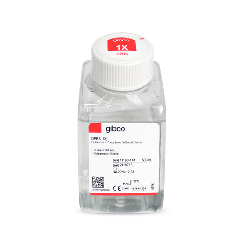 Gibco细胞培养缓冲液DPBS含票