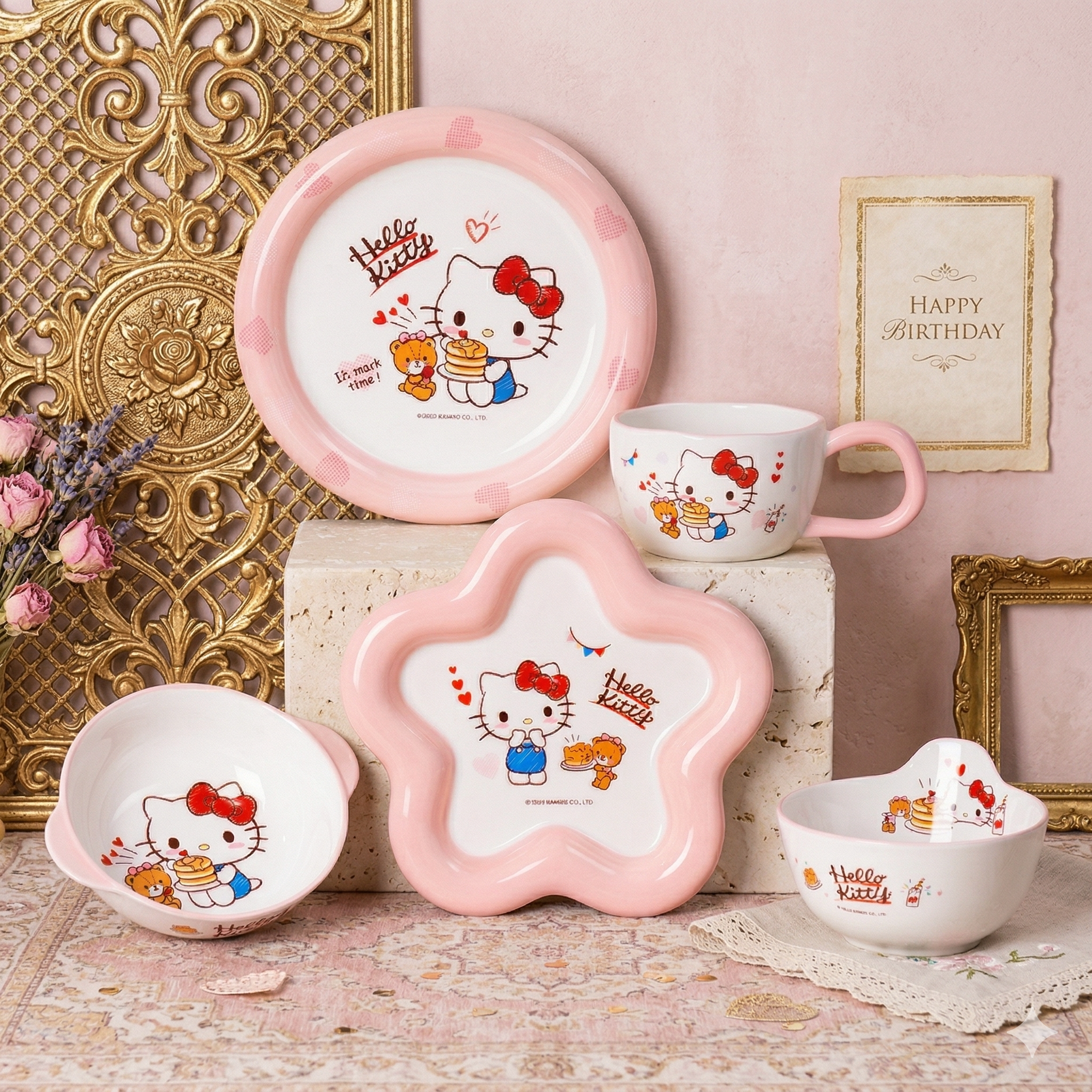 HelloKitty可爱陶瓷米饭碗