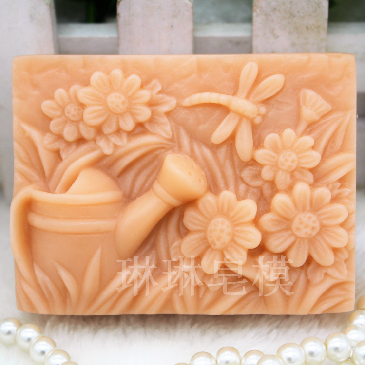 手工皂模具 皂模土司硅胶 香皂模具 硅胶皂模 滋韵爱情皂模zx232