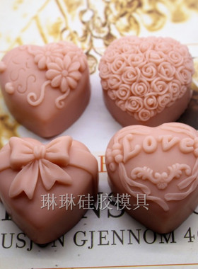 冰激凌 绿豆糕月饼硅胶模具 巧克力手工皂硅胶模具厂直销硅胶模具