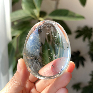 天然精品喜马幽灵水晶把玩手握净体高频能量水晶把玩摆件一物一图