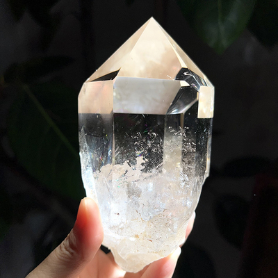 天然喜马拉雅水晶柱摆件