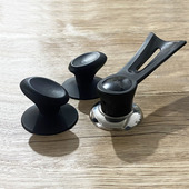 锅盖把手通用防烫手柄厨房配件提手可立组合玻璃盖头不锈钢锅盖帽