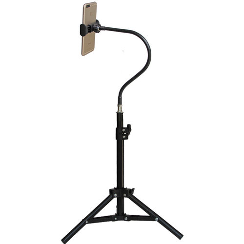 手机直播支架拍照三脚架万向软管自拍考研复试多功能录视频拍摄便