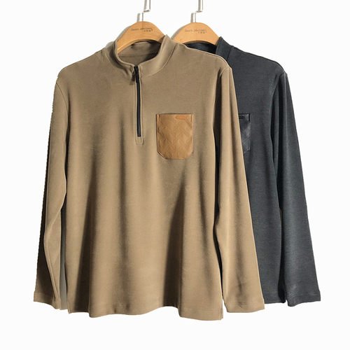 暖姜绒卫衣caser保暖男立领外穿