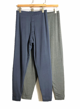 凯撒caser冬季男士可可绒双层保暖长裤护膝线裤打底衬裤A83-F157