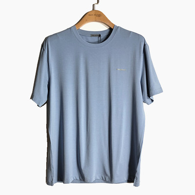 豪门棉莫代尔男士圆领短袖上衣