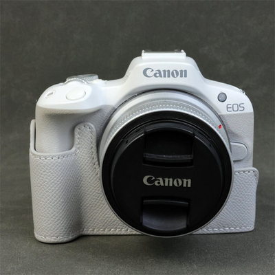 适用佳能 r50半套微单底座 配件 eos r50相机包 r100 EOSR100皮套