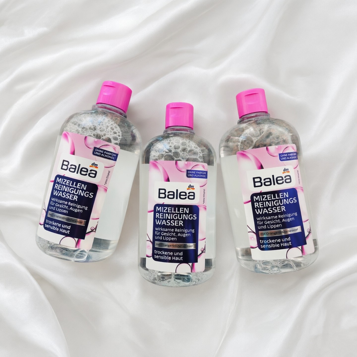 德国balea玫瑰花水卸妆水-400ml/瓶深层清洁清爽水润--保税仓发货