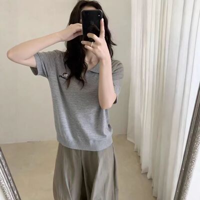 2026夏季新款休闲风百搭显瘦高级感针织衫上衣PDD300068