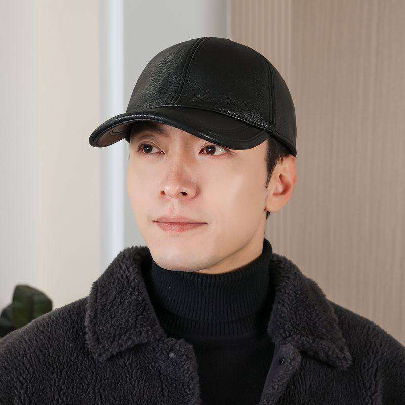 秋冬老式真皮棒球经典平顶帽户外鸭舌帽单款山羊皮帽子全封口开口,服饰配件/皮带/帽子/围巾,帽子,淘宝优惠券,粉丝福利购,淘宝优惠卷