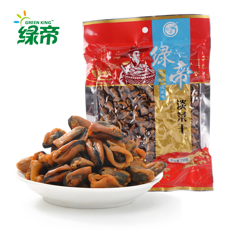 绿帝淡菜干230g新鲜野生海产干货