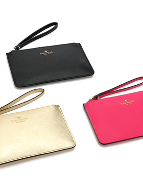 全场2件包邮 新款美式十字纹手包 纯色拎包PU化妆包 手机包 收纳