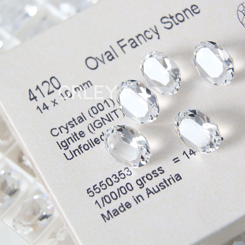 施家华子透明底部椭圆鸽子蛋