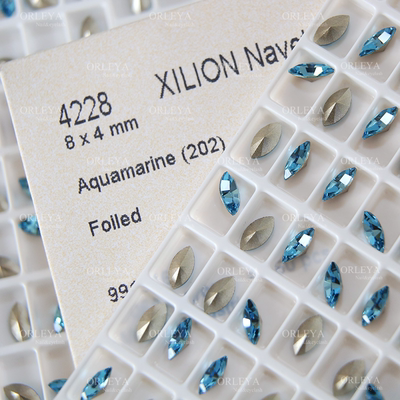 华子4228尖底马眼202蓝色