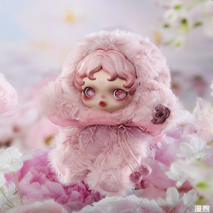 POPMART泡泡玛特SKULLPANDA光织园系列毛绒sp搪胶挂件盲盒礼物