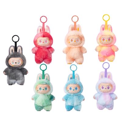 【现货】POPMART泡泡玛特LABUBU3.0前方高能马卡龙搪胶毛绒盲盒