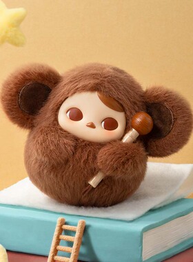 POPMART泡泡玛特PUCKY 毕奇敲敲系列搪胶毛绒挂件盲盒礼物