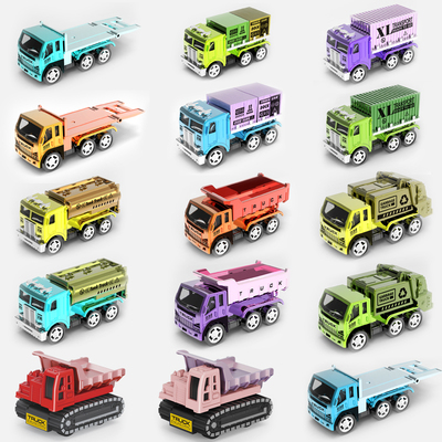 儿童迷你合金工程车玩具车套装