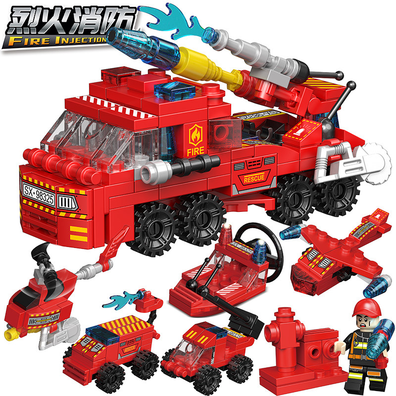 小学生幼儿园盒装积木颗粒初级拼装汽车玩具男孩益智力儿童节礼物,玩具/童车/益智/积木/模型,普通塑料积木,淘宝优惠券,粉丝福利购,淘宝优惠卷