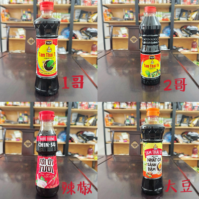 越南500毫升黄豆酱油三太子