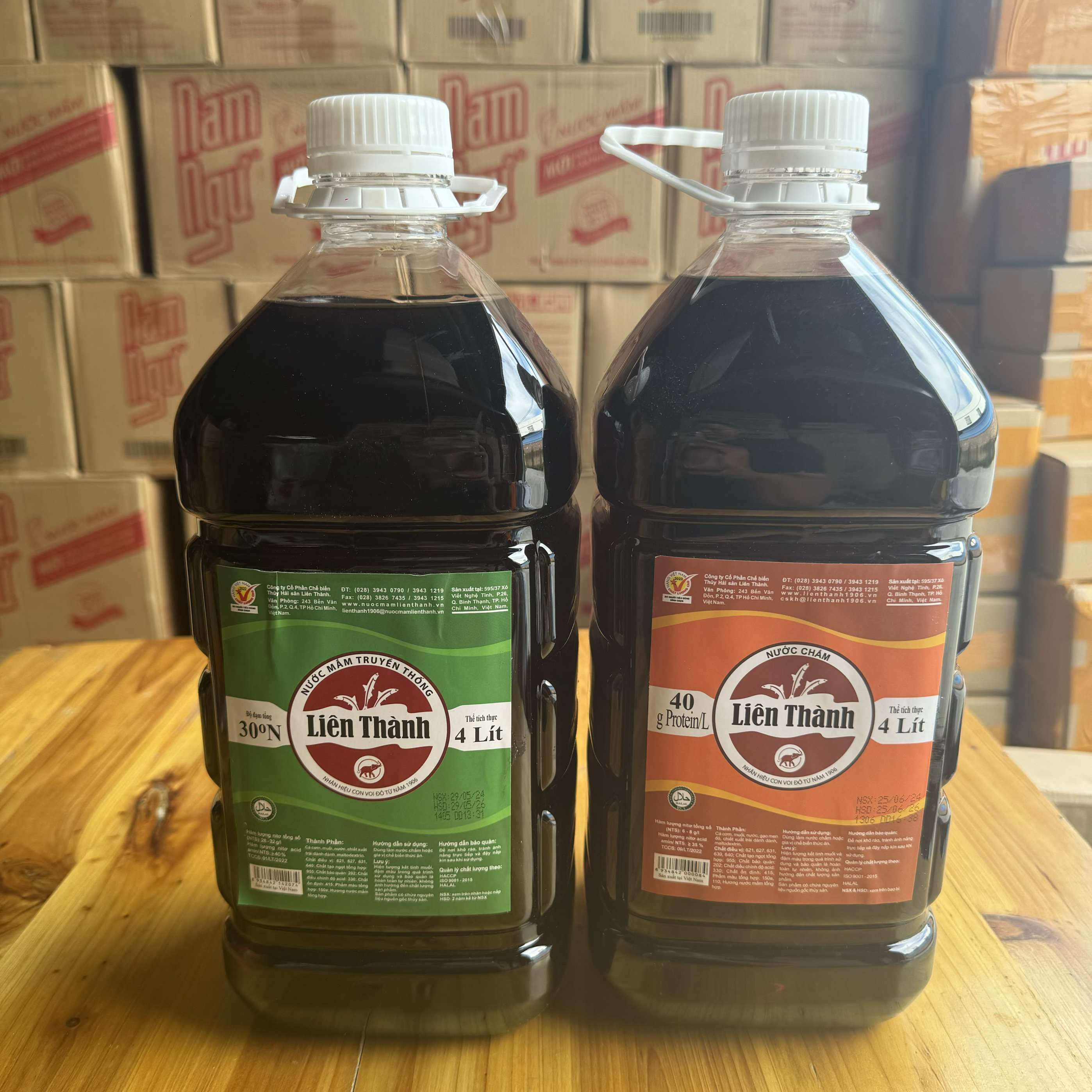 越南莲城鱼露4L包邮30度商用