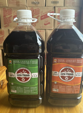 越南莲城鱼露4L包邮30度商用