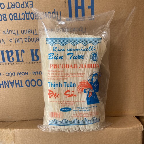 越南特色BUNKHO干细萌檬米粉丝米线500克 出售各种零食美食酱香料 - 封面