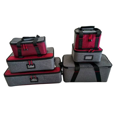 便携摄影灯收纳包 单灯双灯闪光灯器材保护箱 手提单肩两用背包