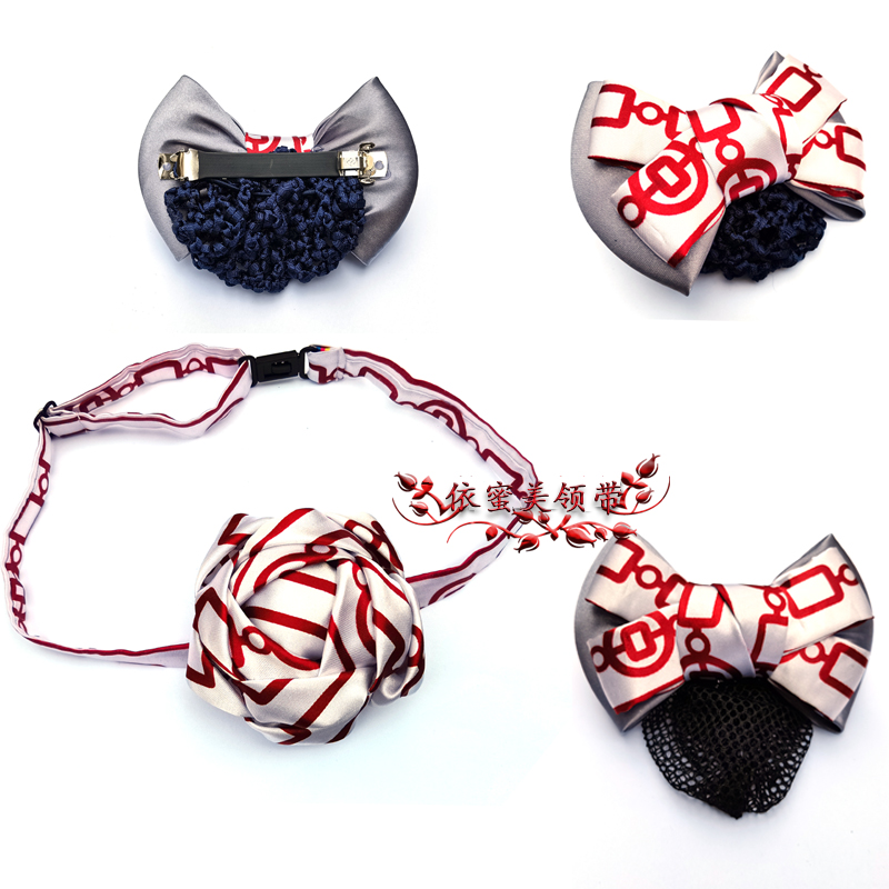 内蒙古中国银行大堂牡丹花丝巾