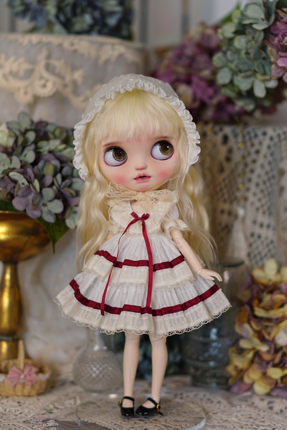 【现货-掉落】Jadeshine* 纸杯蛋糕 *Blythe小布娃衣ob24洋装套装