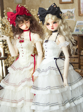 【掉落】JadeShine * 甜蜜心愿 BJD娃衣4分MSD大4洋装套装