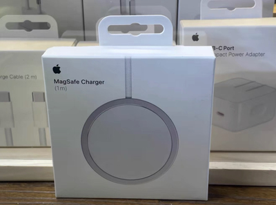 适用于港版编织25w原装正品iPhone magsafe无线磁吸快充充电器