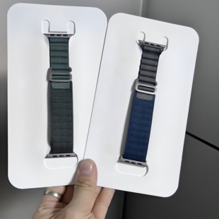 适用Apple Watch Ultra2/3 49mm高山回环式表带S9/s11钛合金46/45