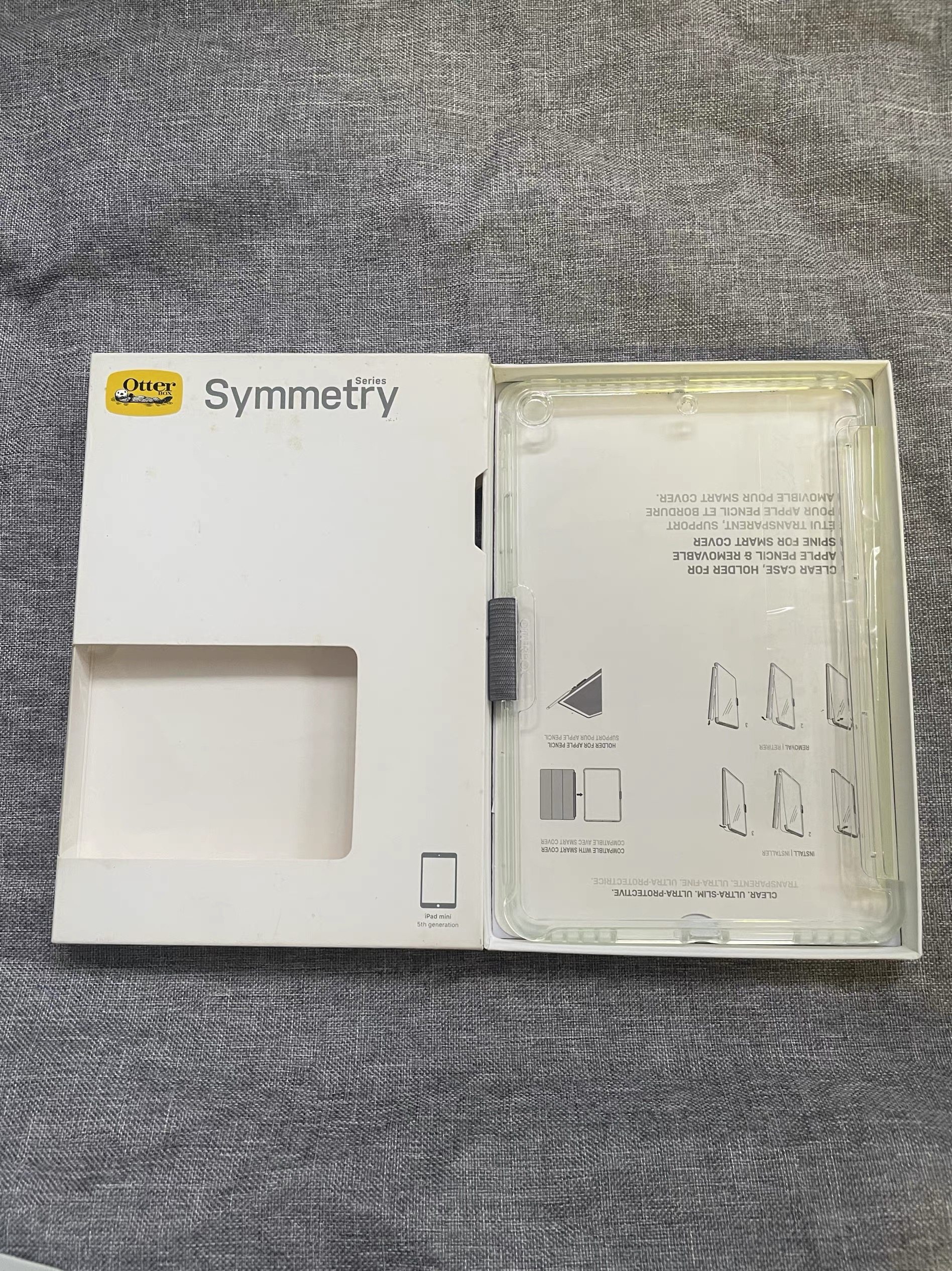 otterbox 原装正品保护套ipad7/8/9/10.2全包伴侣键盘后盖透明壳图片