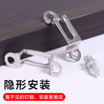 二合一不锈钢连接件家具柜子扣件