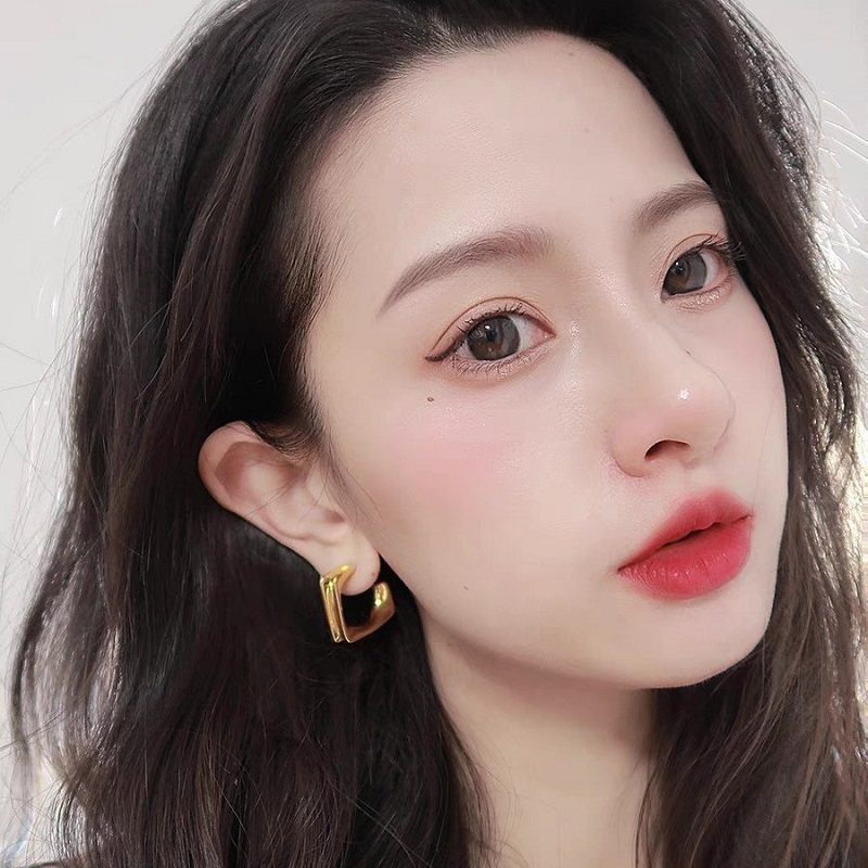 欧美夸张几何方形耳环不规则个性潮时尚复古轻奢高端小众级感钉饰,饰品/流行首饰/时尚饰品新,耳环,淘宝优惠券,粉丝福利购,淘宝优惠卷