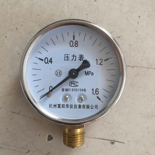 杭州富阳Y60普通压力表直径60MM