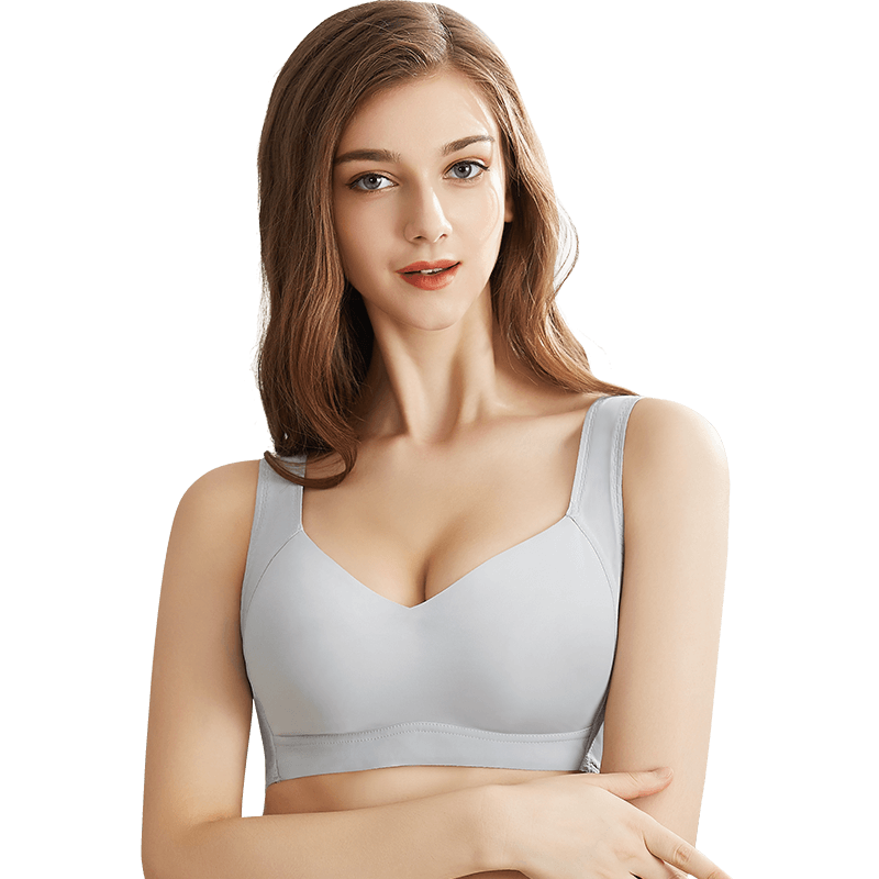 霞琪孕妇内衣怀孕期专用哺乳文胸无钢圈无痕舒适背心式夏季薄款