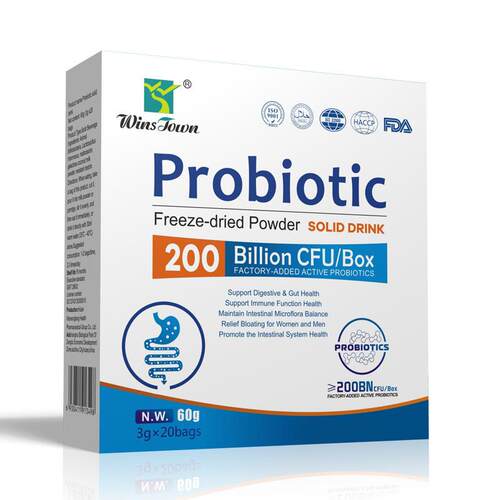跨境出口Probiotic solid drink复合益生菌肠道冻干粉灭活菌粉