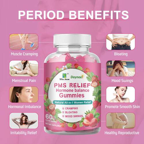 荷尔蒙PMS relief Hormone Balance gummies平衡womb gummy月经