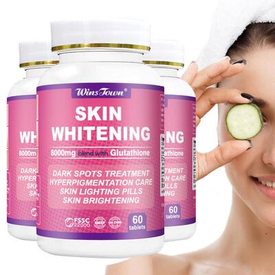 提亮肤色Skin Whitening Tablets胶囊糖果Glow linghting Pills