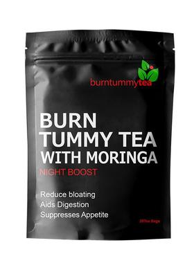 外贸出口Flat tummy tea with Moringa跨境电商尼日利亚平肚茶
