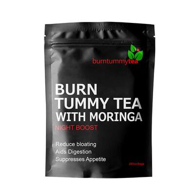 外贸出口Flat tummy tea with Moringa跨境电商尼日利亚平肚茶