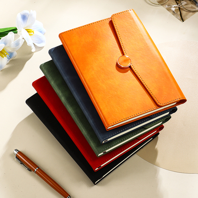 高颜值A5笔记本子定制商务会议本