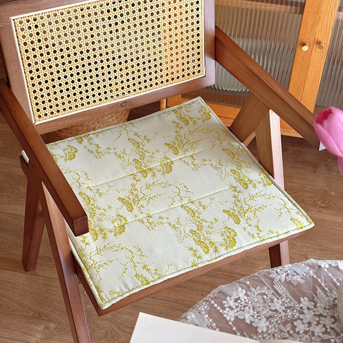 新中式轻奢坐垫高级感餐椅垫