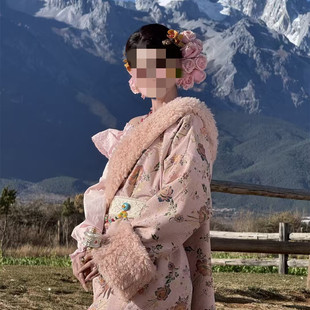 网红新款藏服藏式藏袍外套丽江旅拍藏装藏族旅拍民族女士写真服装