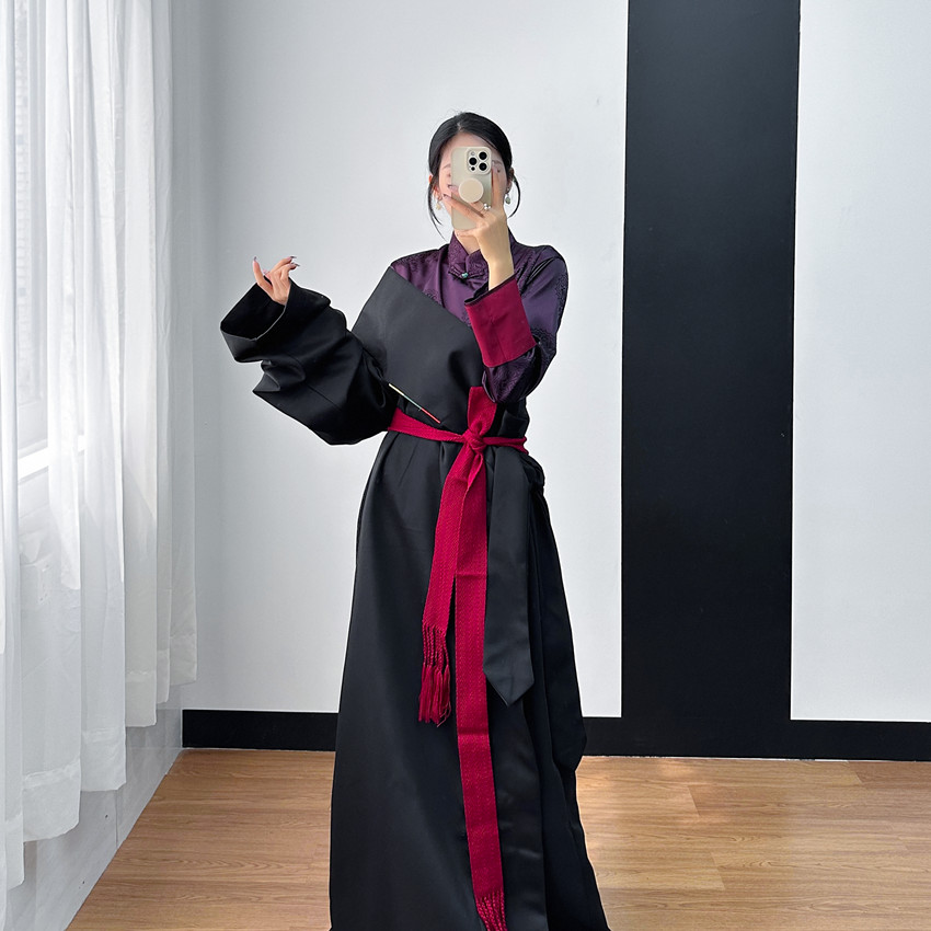 藏装新款藏袍女款藏服网红康装